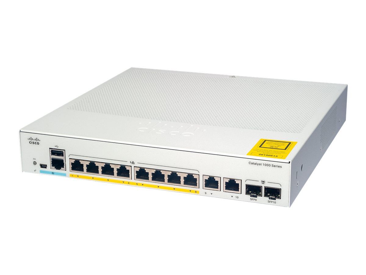Cisco Catalyst 1000 C1000 8FP 2G - vue 2