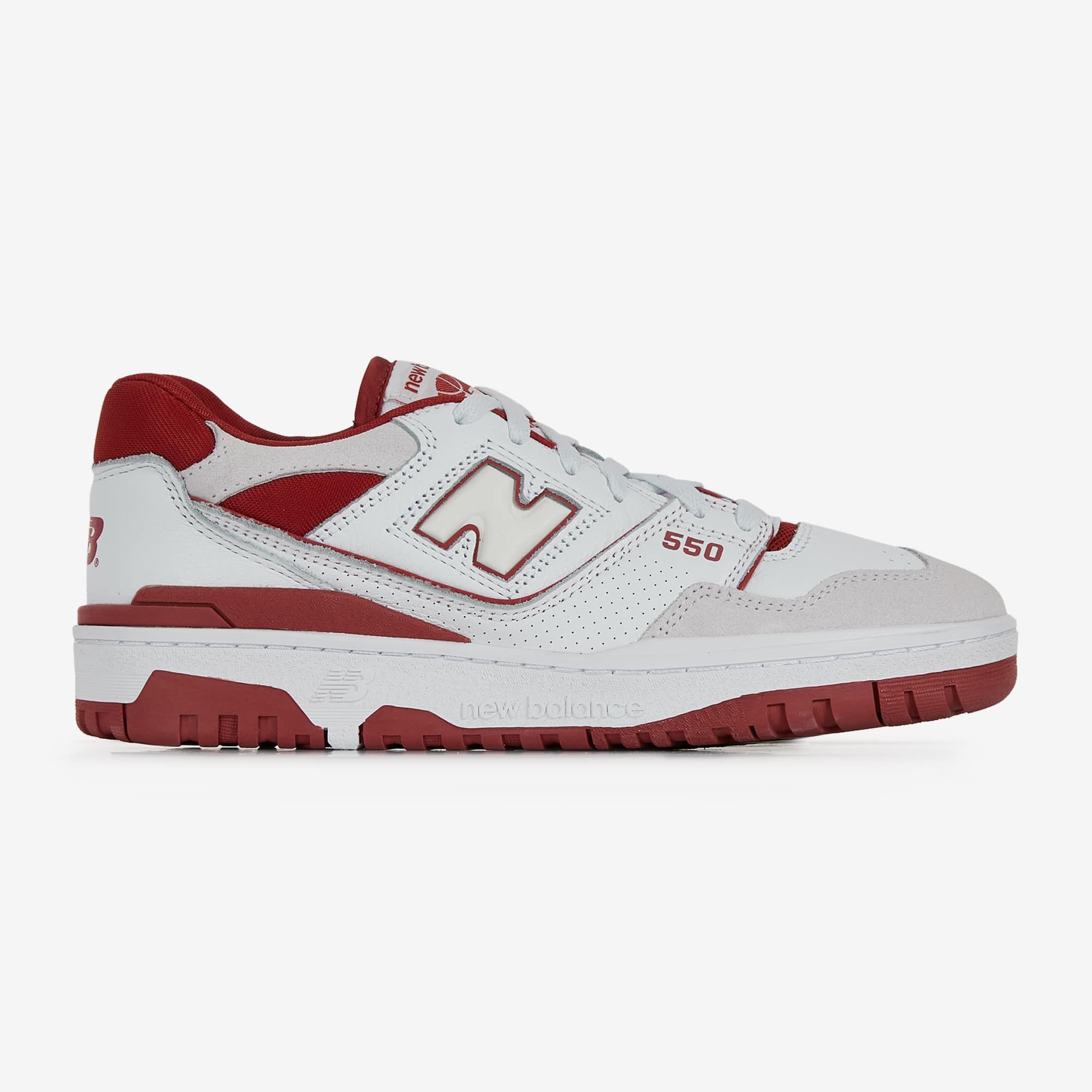 550 Blanc/Rouge - 41 1/2