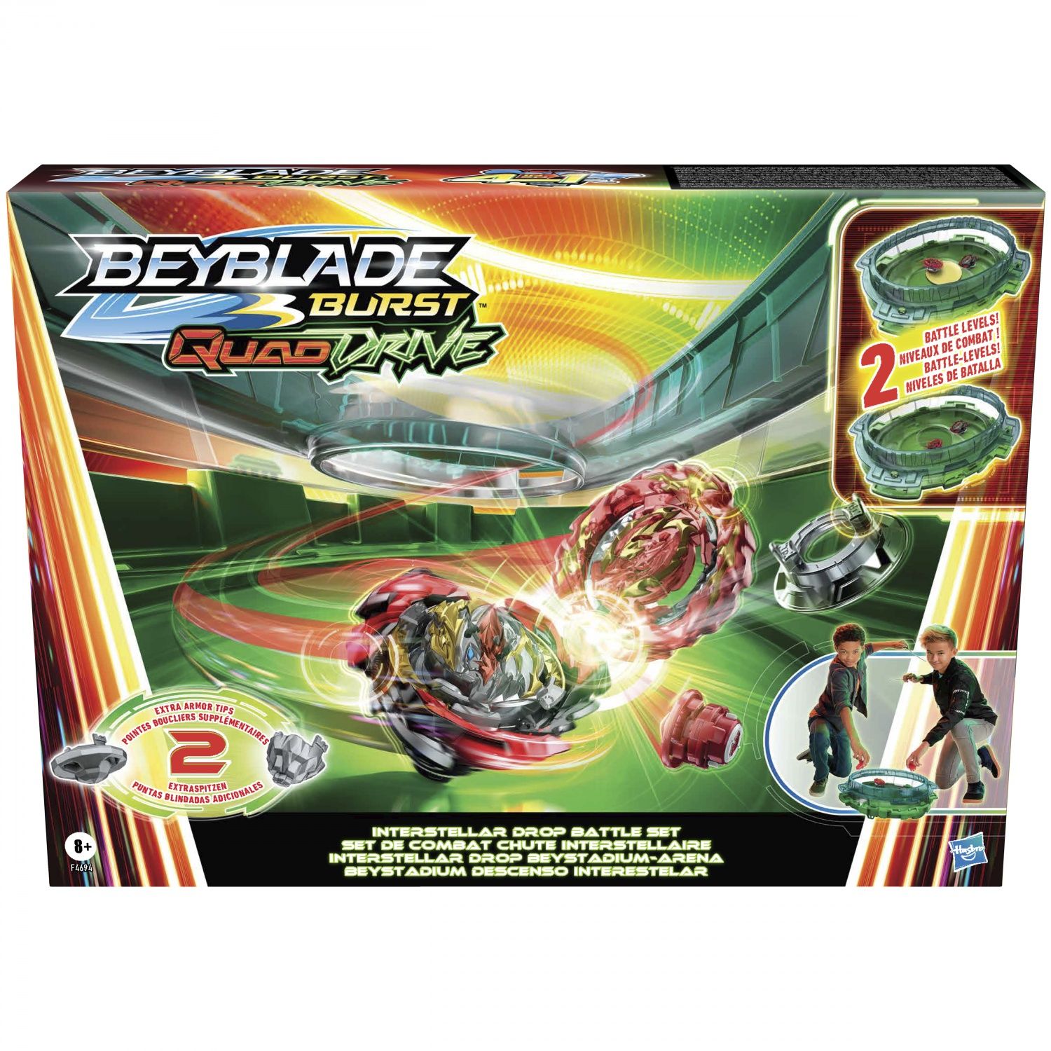 Beyblade Burst Quaddrive Interstellar Drop Battle Set - vue 8