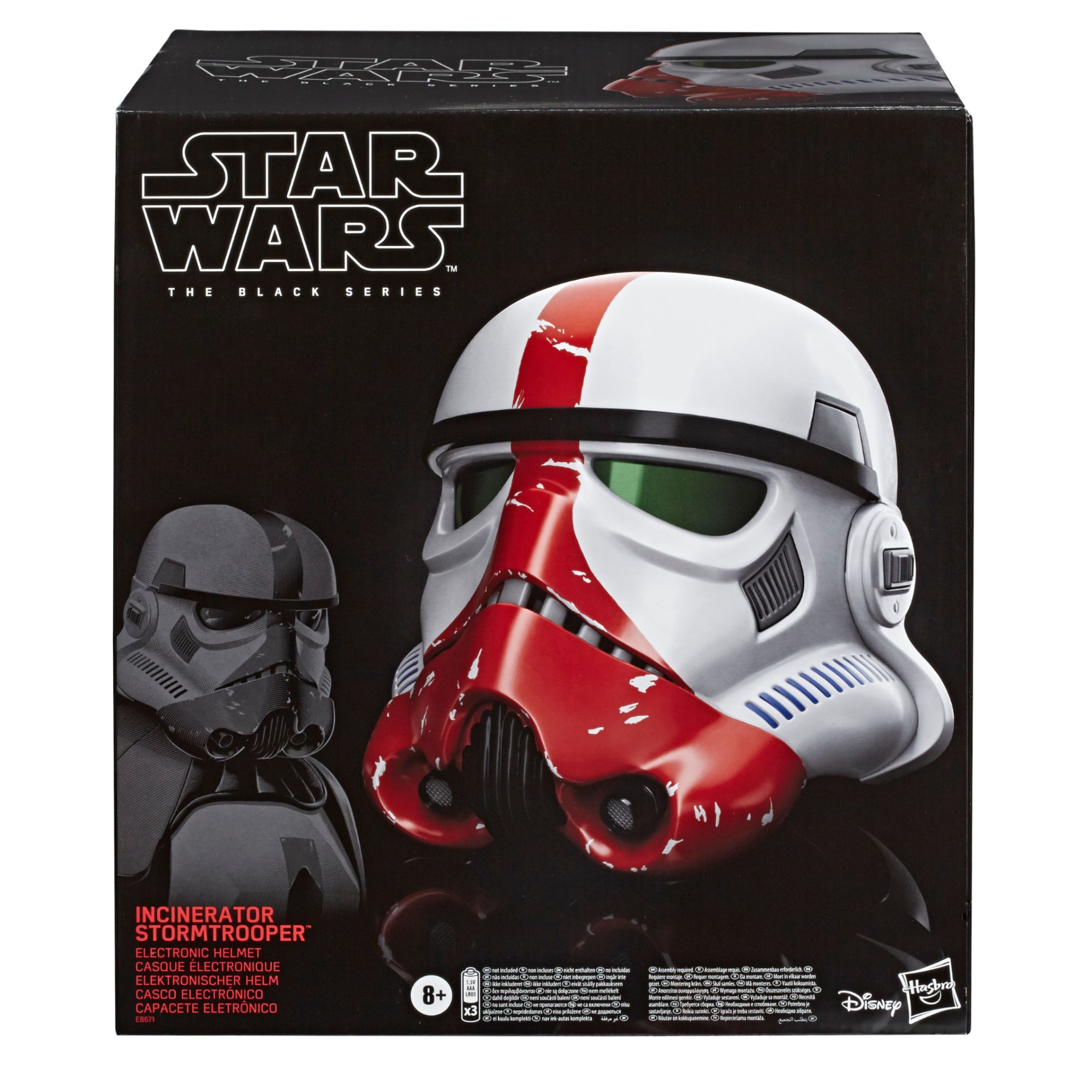 Hasbro Star Wars The Series Incinerator Stormtrooper Casque Électronique