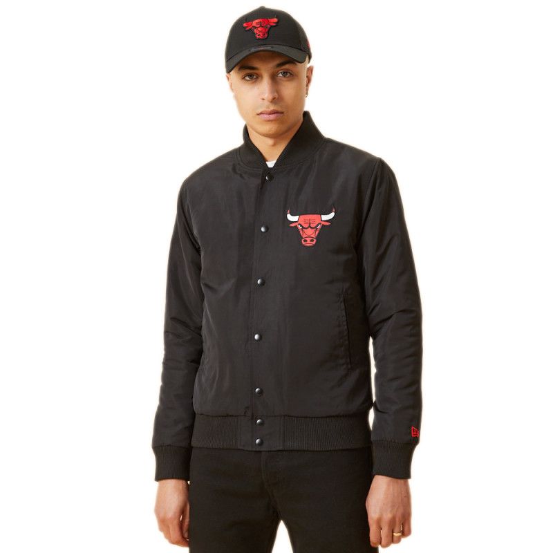 new era - veste bombers - chicago bulls - S