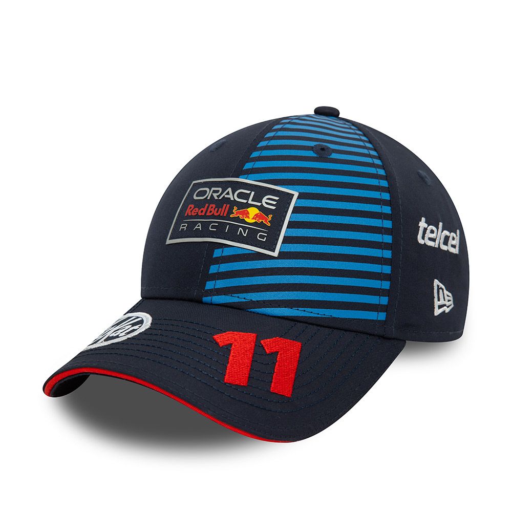 Casquette Snapback 9forty New Era Rb Formule 1 Sergio Perez 11 Bleu Homme Taille Unique