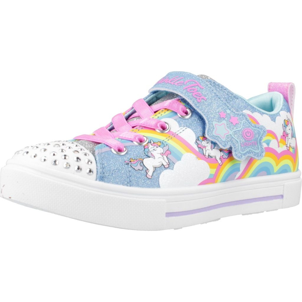 Baskets enfant Skechers Lights Twinkle Sparks Jumpin' Clouds - vue 4