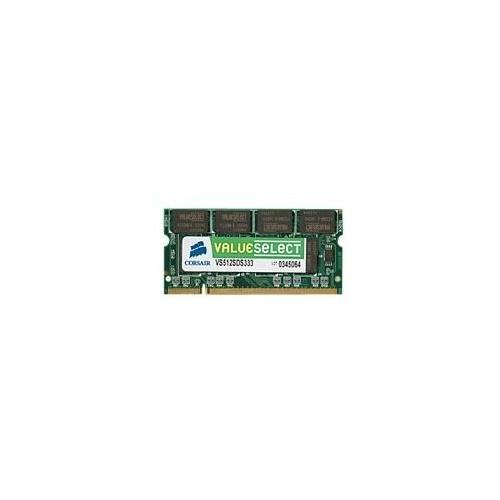 Corsair Value Select - Ddr - 512 Mo - So Dimm 200 Broches - 266 Mhz / Pc2100 - Mã©Moire Sans Tampon - Non Ecc