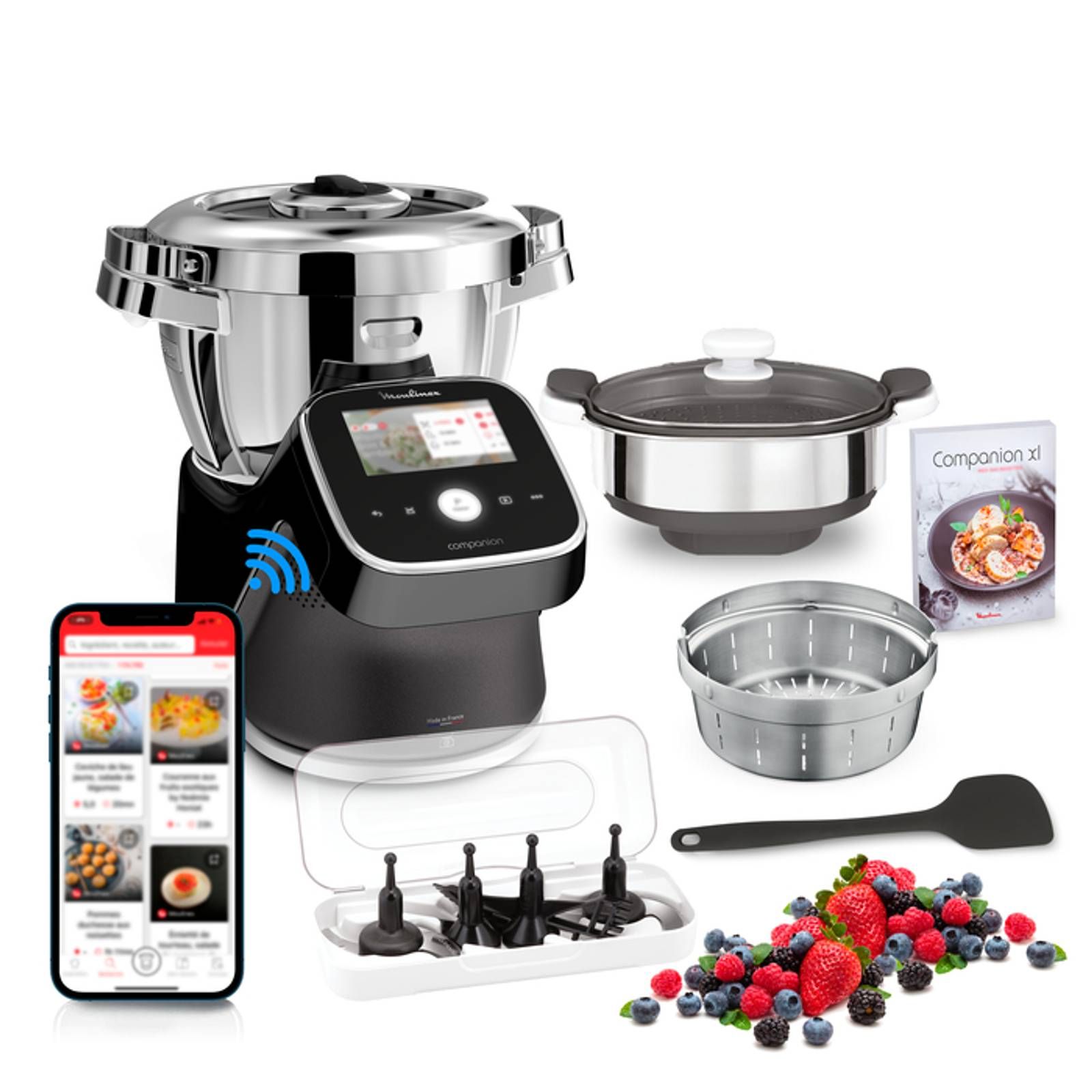 MOULINEX Robot cuiseur I Companion Touch Pro HF93F810 - vue 4