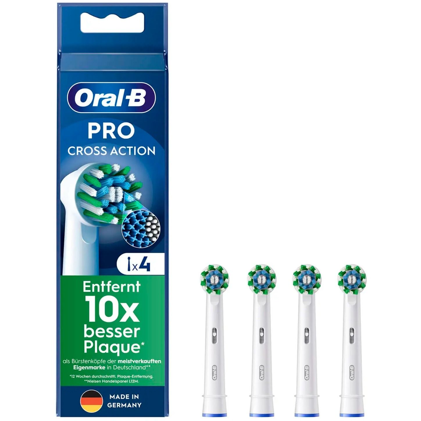 Oral B Tête de rechange Cross Action 4 unités - vue 2