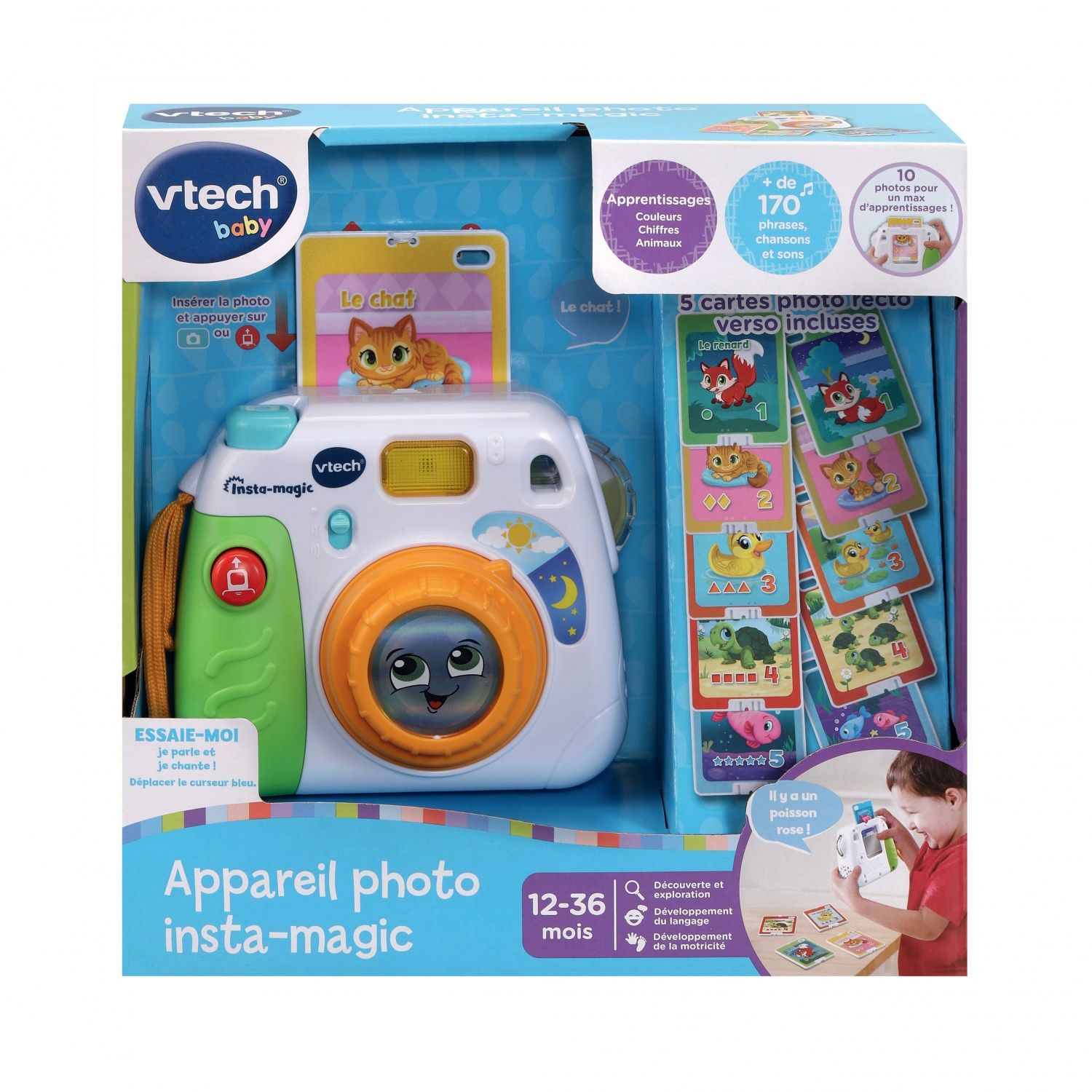 Vtech Baby Appareil Photo Insta Magic