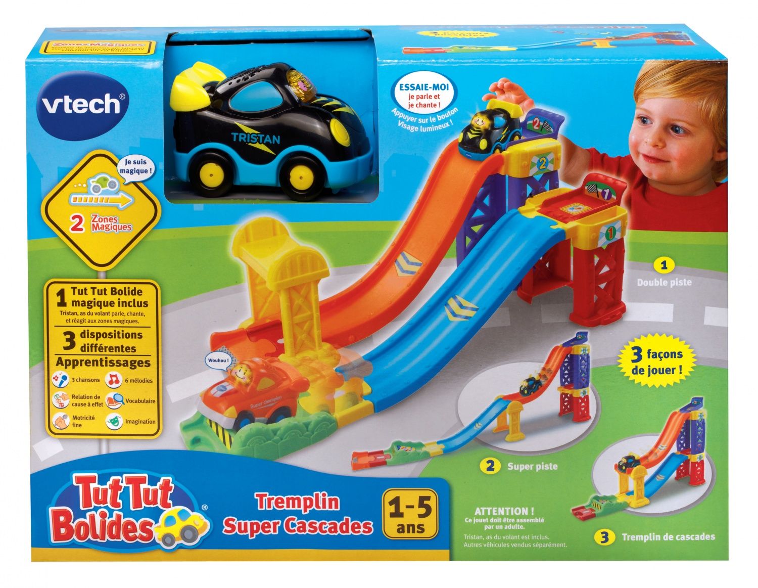 Tut Tut Bolides Tremplin Super Cascades