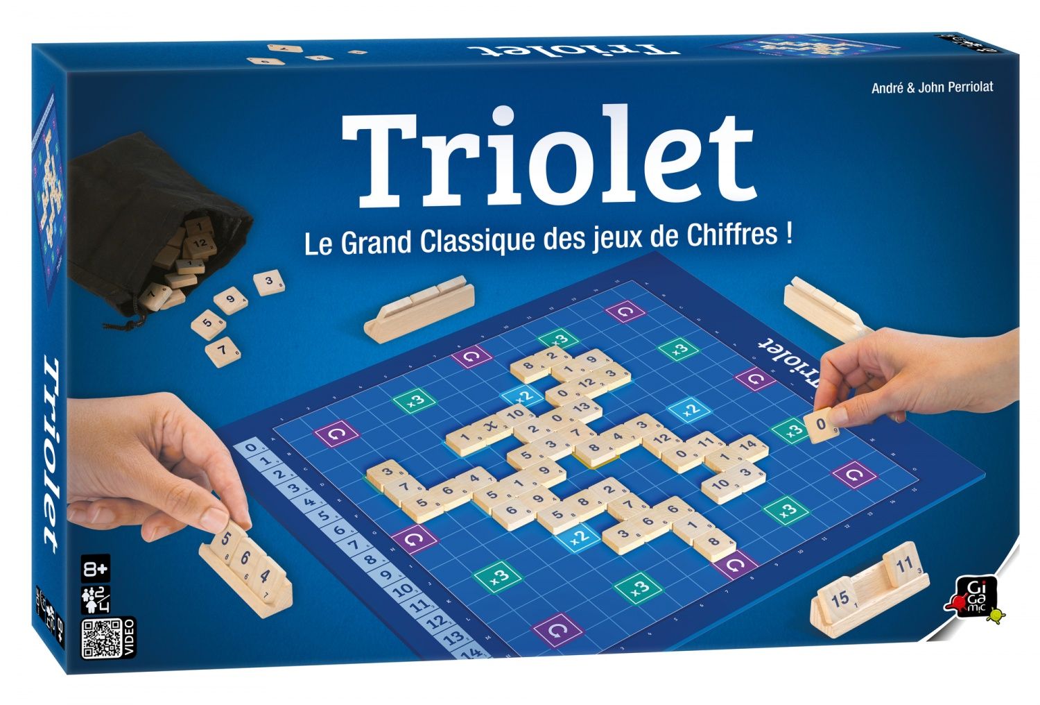 Jeu de réflexion et de calcul Gigamic Triolet - vue 3