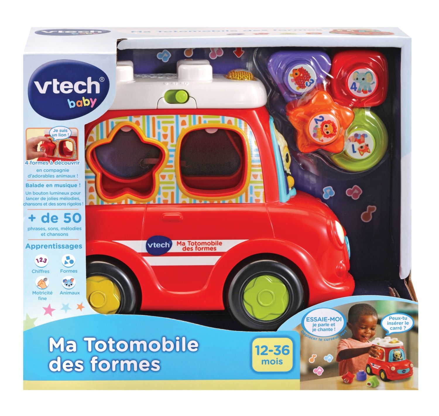Ma Totomobile Des Formes Vtech Le Jouet - vue 4