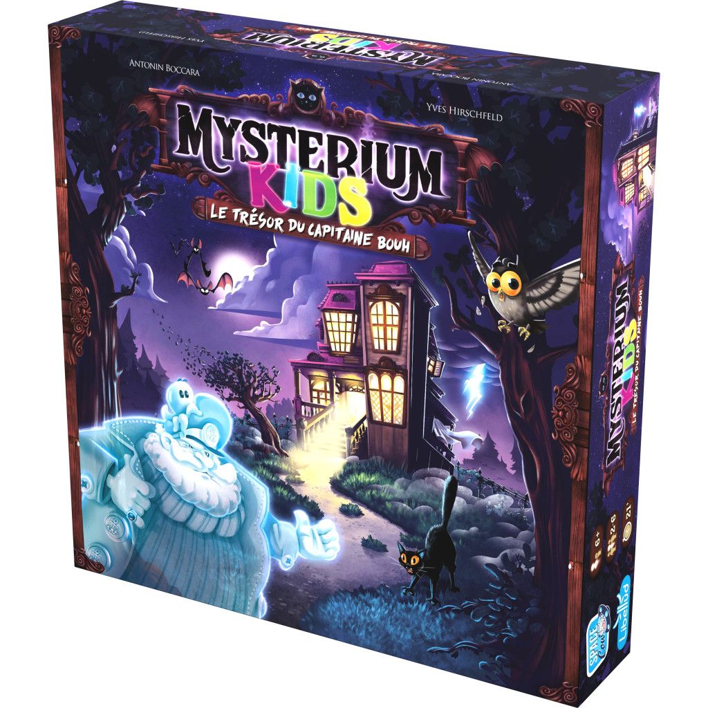 Asmodee Mysterium Kids : Le Trésor Du Capitaine Bouh