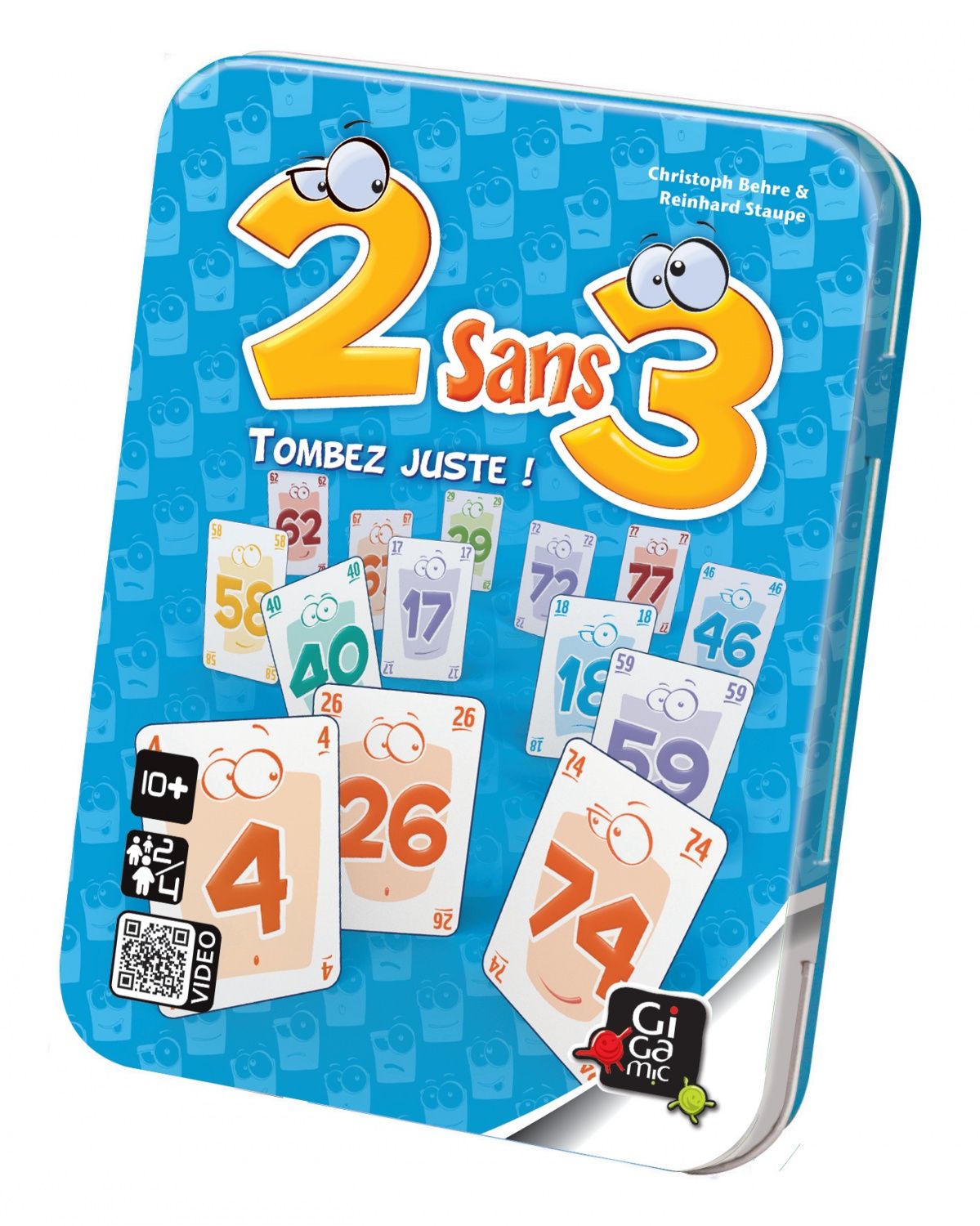 Gigamic AMDEU Jeu de Carte 2 sans 3