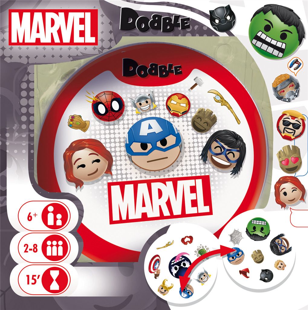 Asmodee Dobble Marvel Emoji - vue 3