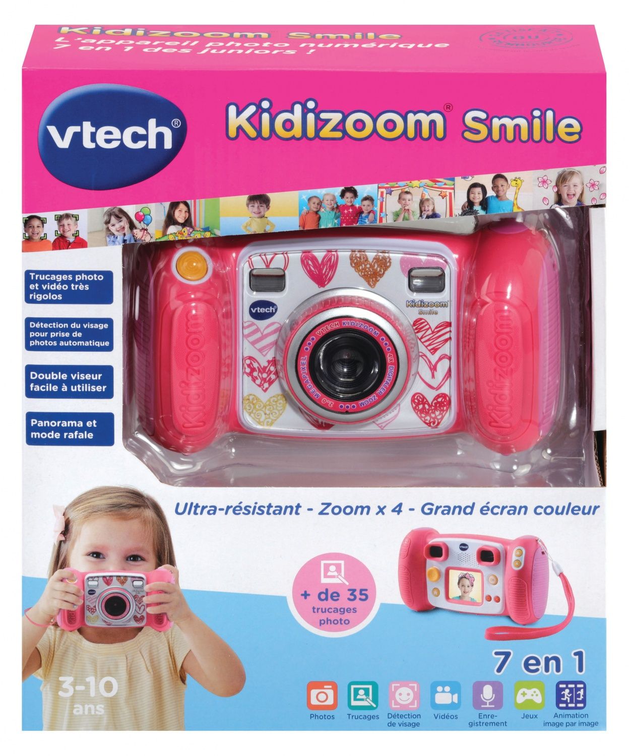 Vtech Kidizoom Smile Appareil Photo Pour Enfants - vue 2