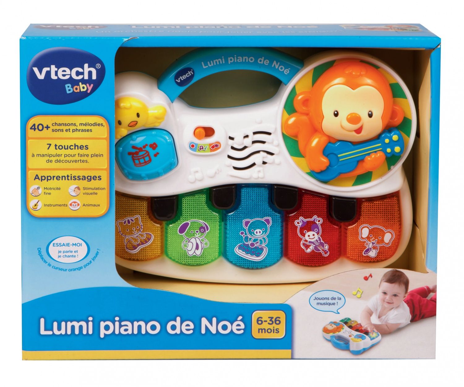 Lumi Piano De Noé Vtech La Boîte - vue 6