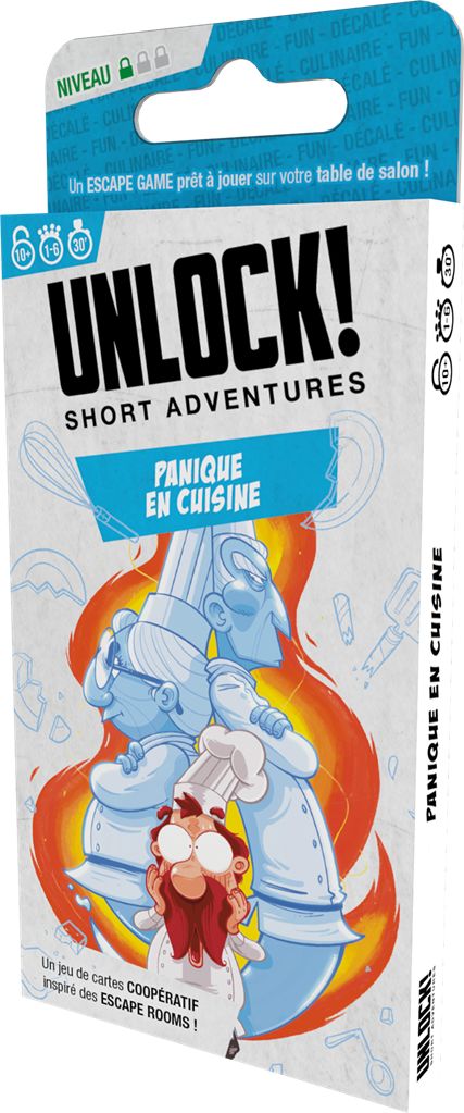 Asmodee Unlock! Short Adventure 1 Panique en Cuisine - vue 3