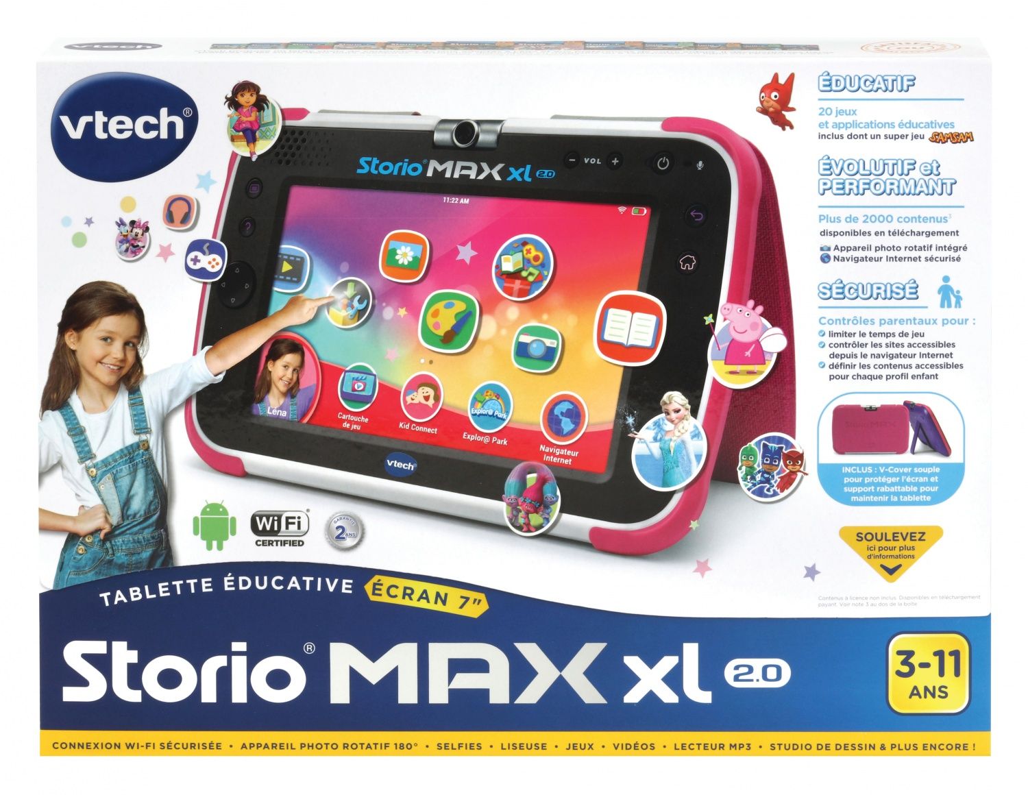 Tablette Tactile Storio Max 2.0 5 Vtech La Boîte - vue 8