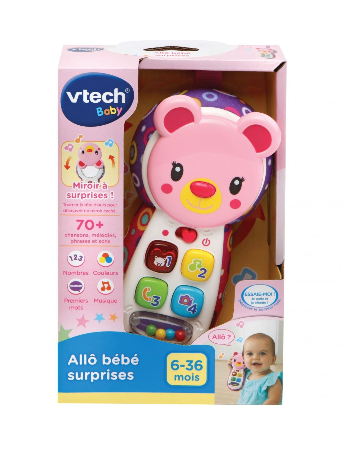 Vtech Baby Allo Bebe Surprises - vue 2
