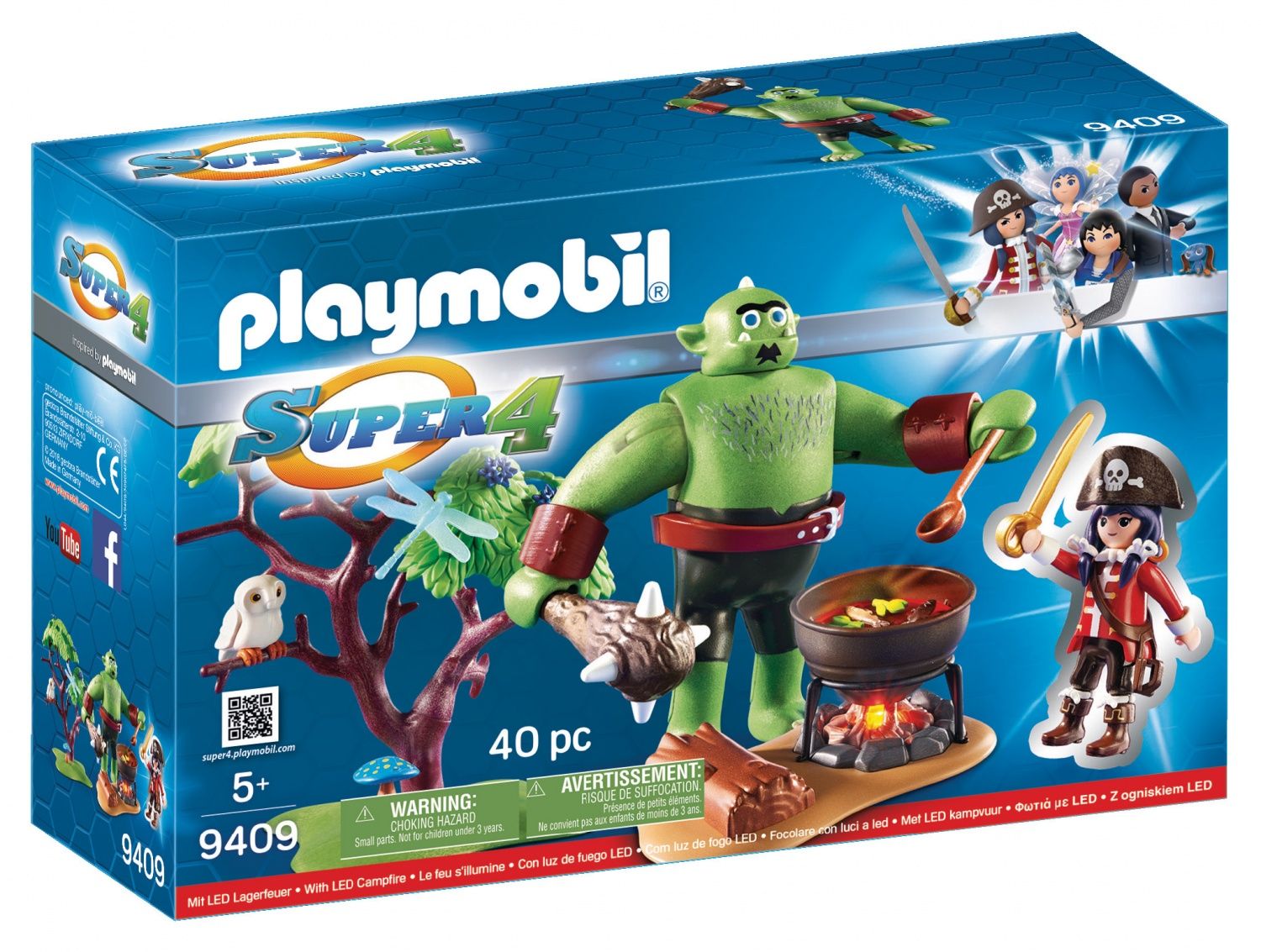 Playmobil 9409 Ogre Géant Avec Ruby