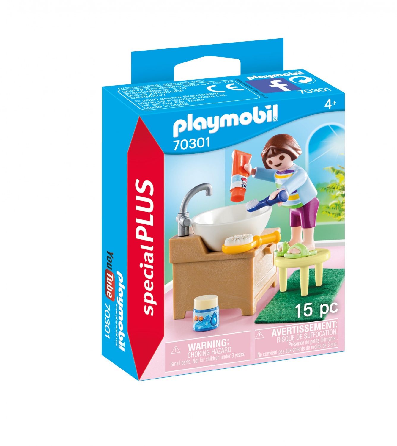 Enfant Avec Lavabo 70301 Playmobil La Boîte