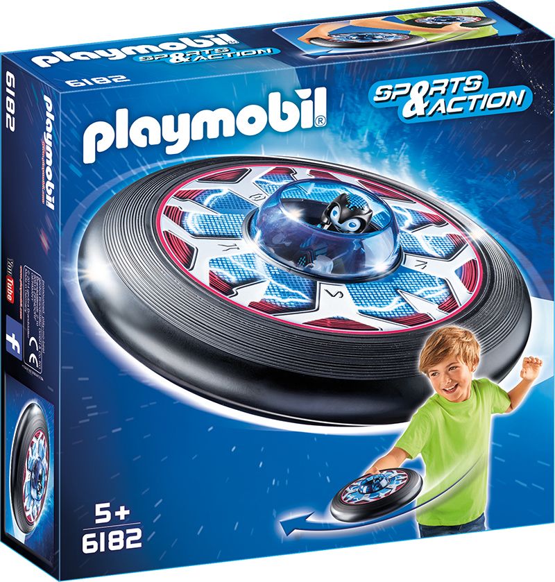 Playmobil 6182 Extraterrestre Avec Soucoupe Volante