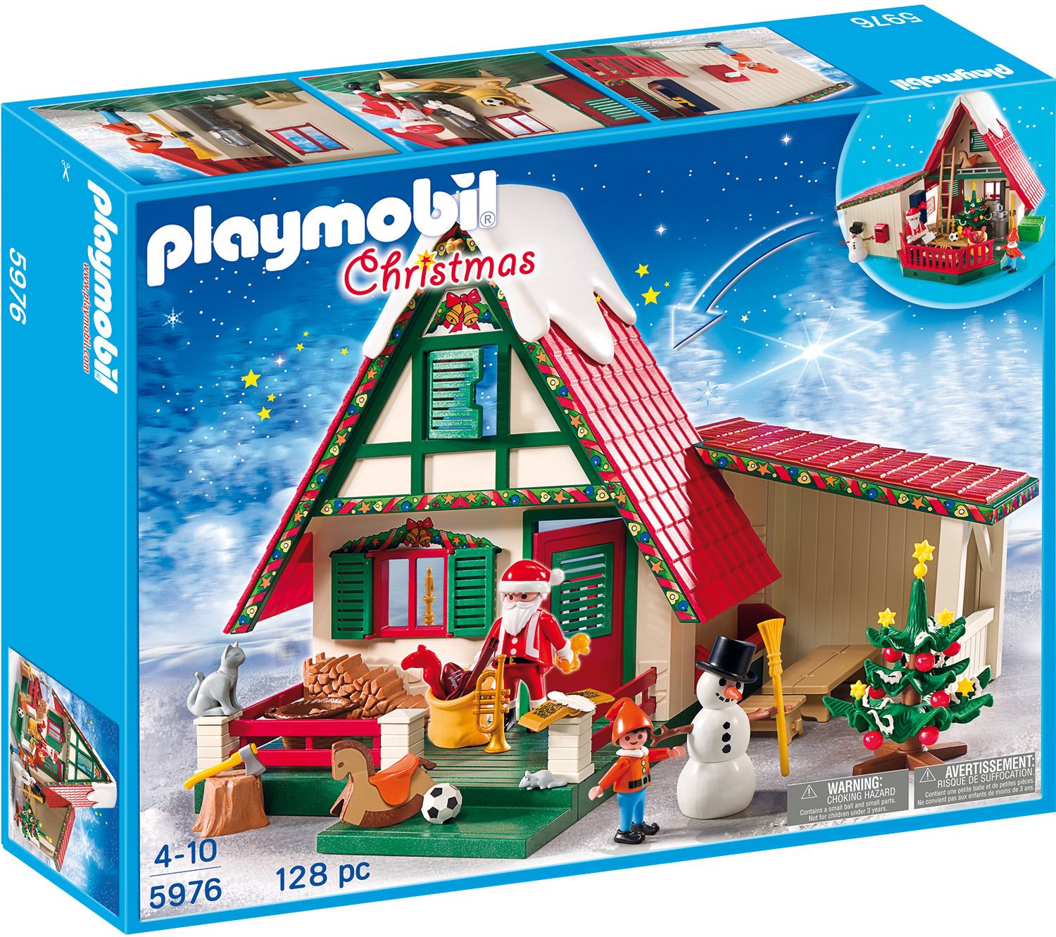 Playmobil  Christmas 5976  - Maisonnette Du Père Noël