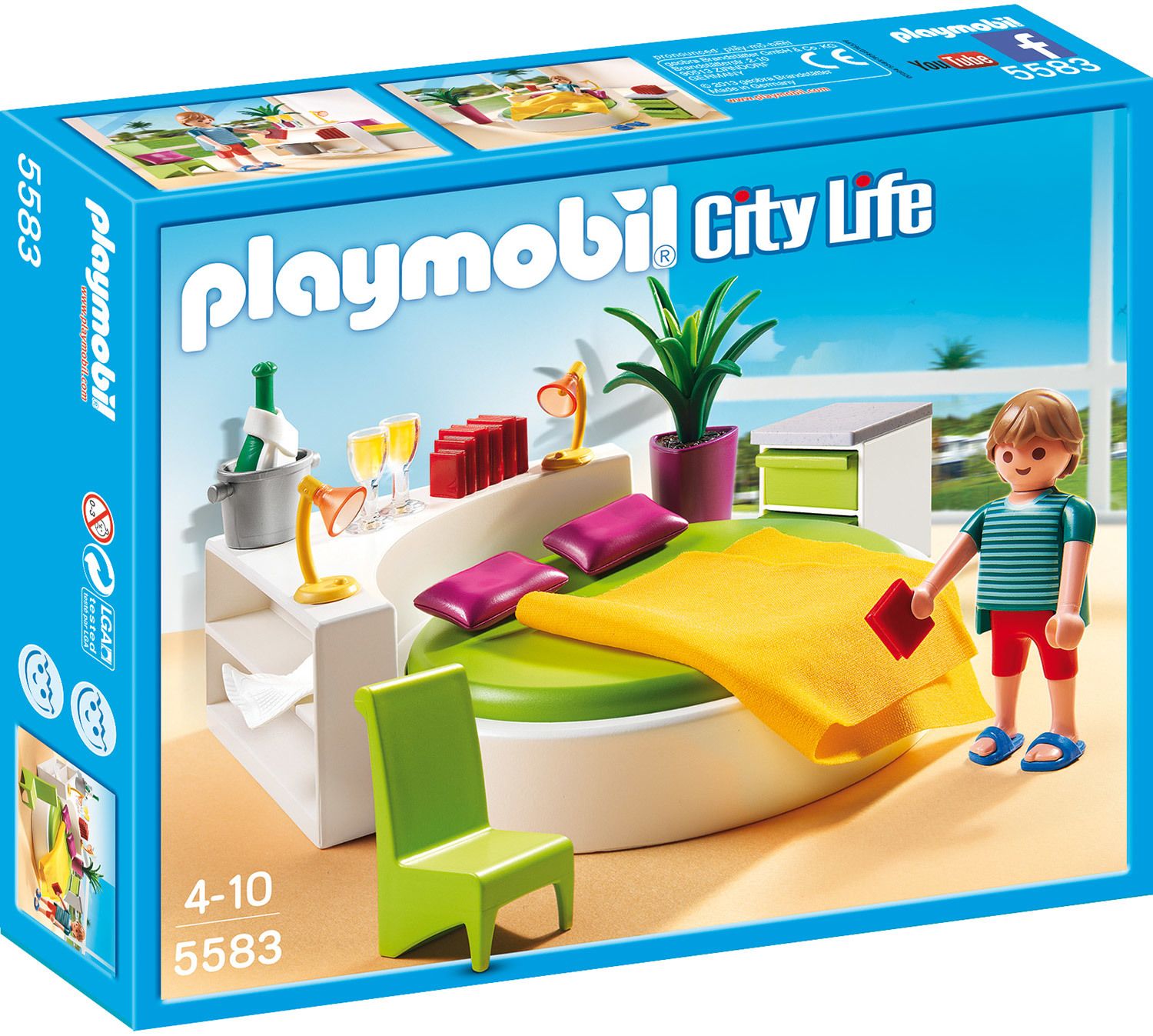 Playmobil A1502745 Chambre Avec Lit Rond