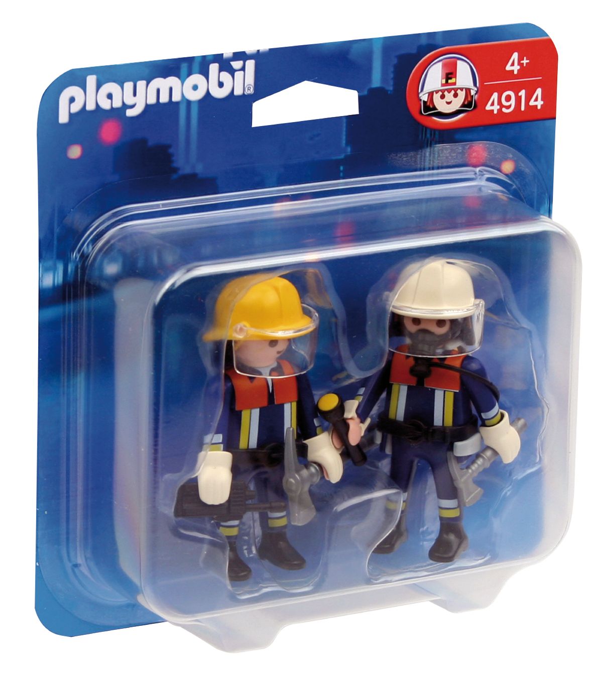 Playmobil 4914 Duo De Pompiers