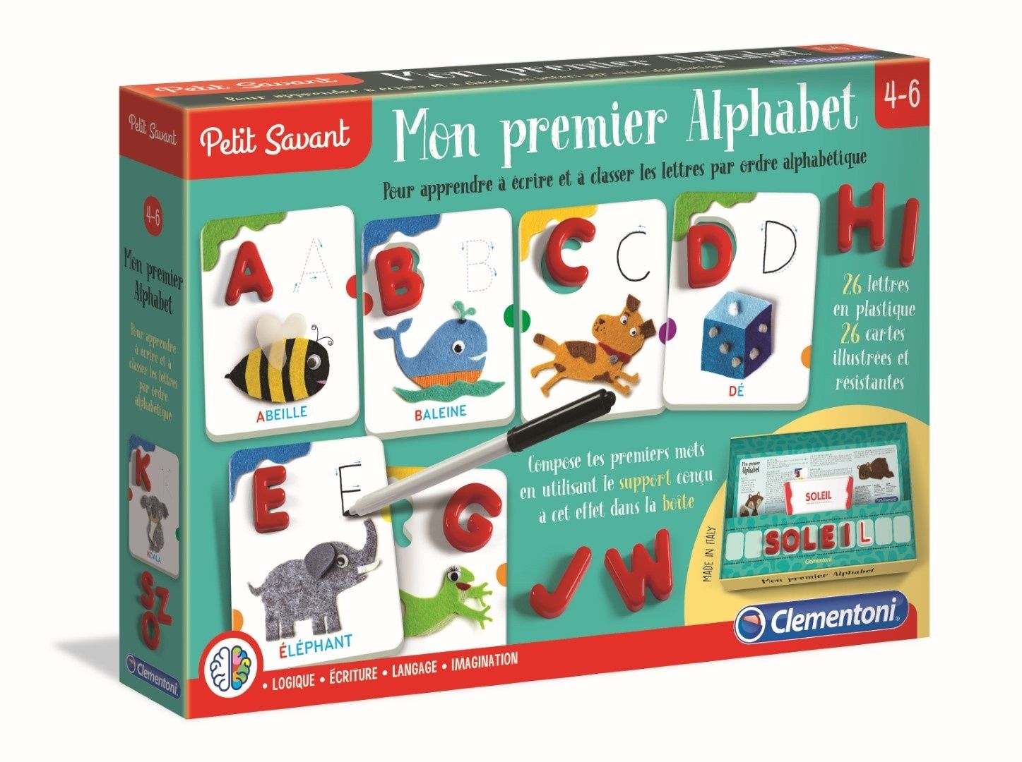 Clementoni Petit Savant Mon Premier Alphabet 52406 - vue 5