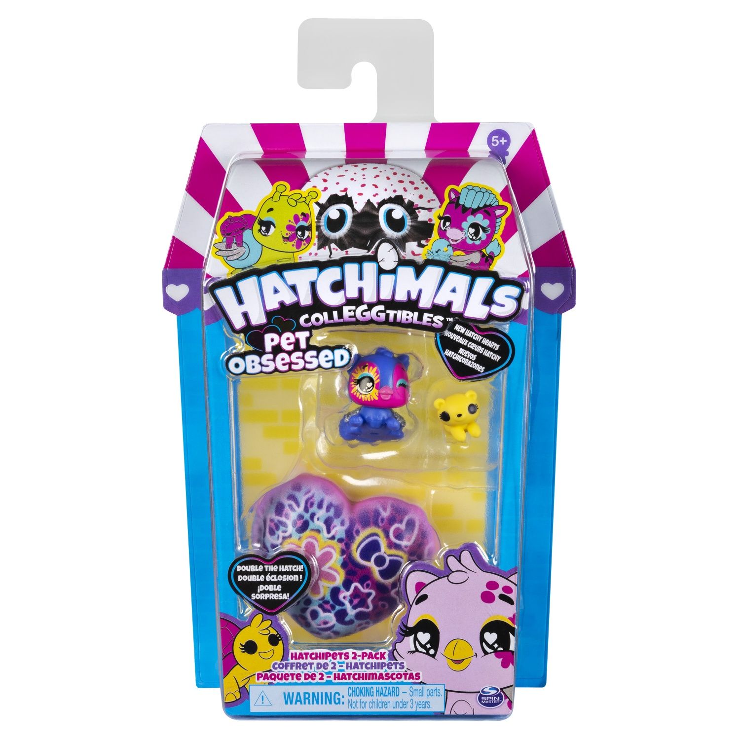Hatchimals Colleggtibles Pack De 2 Hatchimals + 2 Animaux S7 Assort