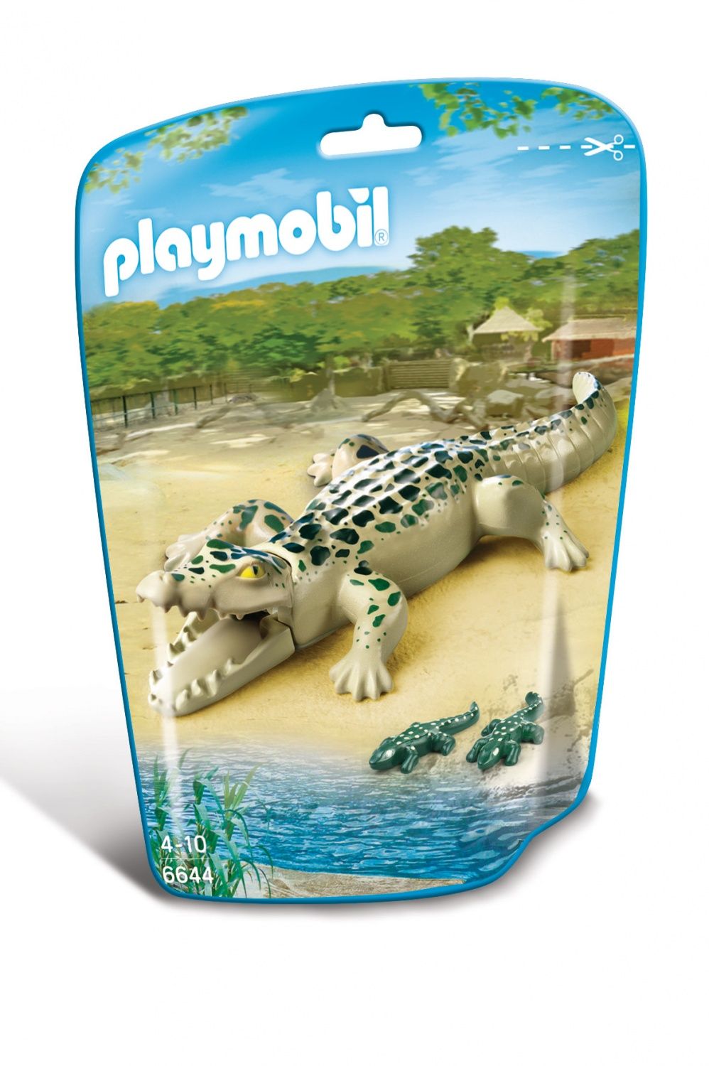 Playmobil 6644 Alligator Avec Bébés
