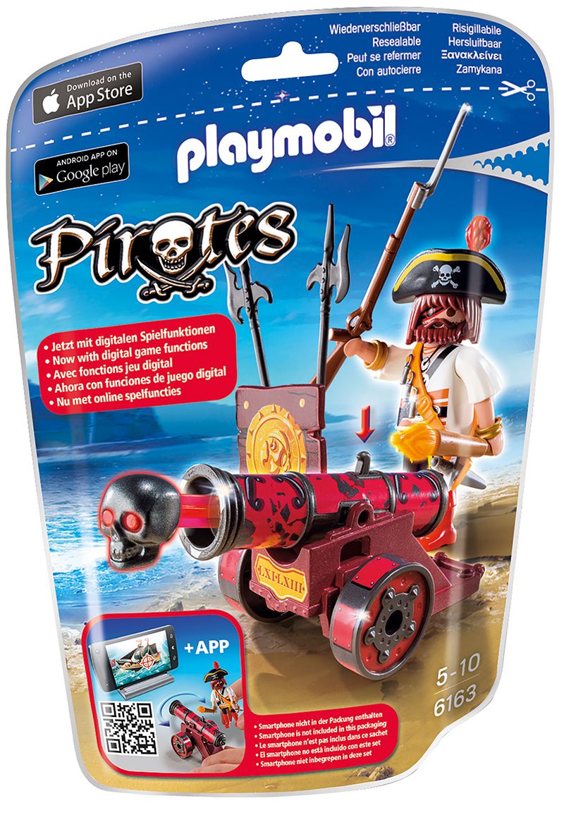 Playmobil 6163 Pirate Avec Canon