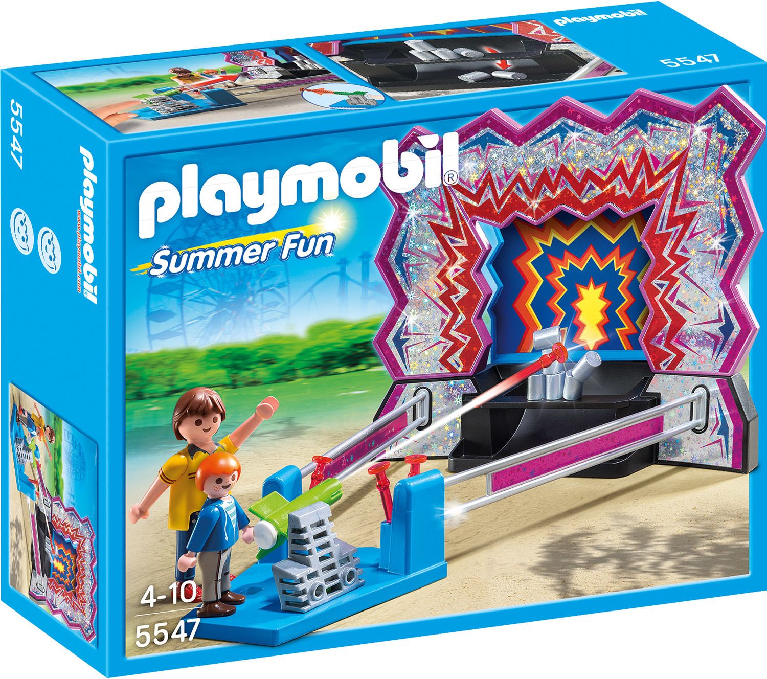 Playmobil Summer Fun 5547 Stand De Chamboule Tout