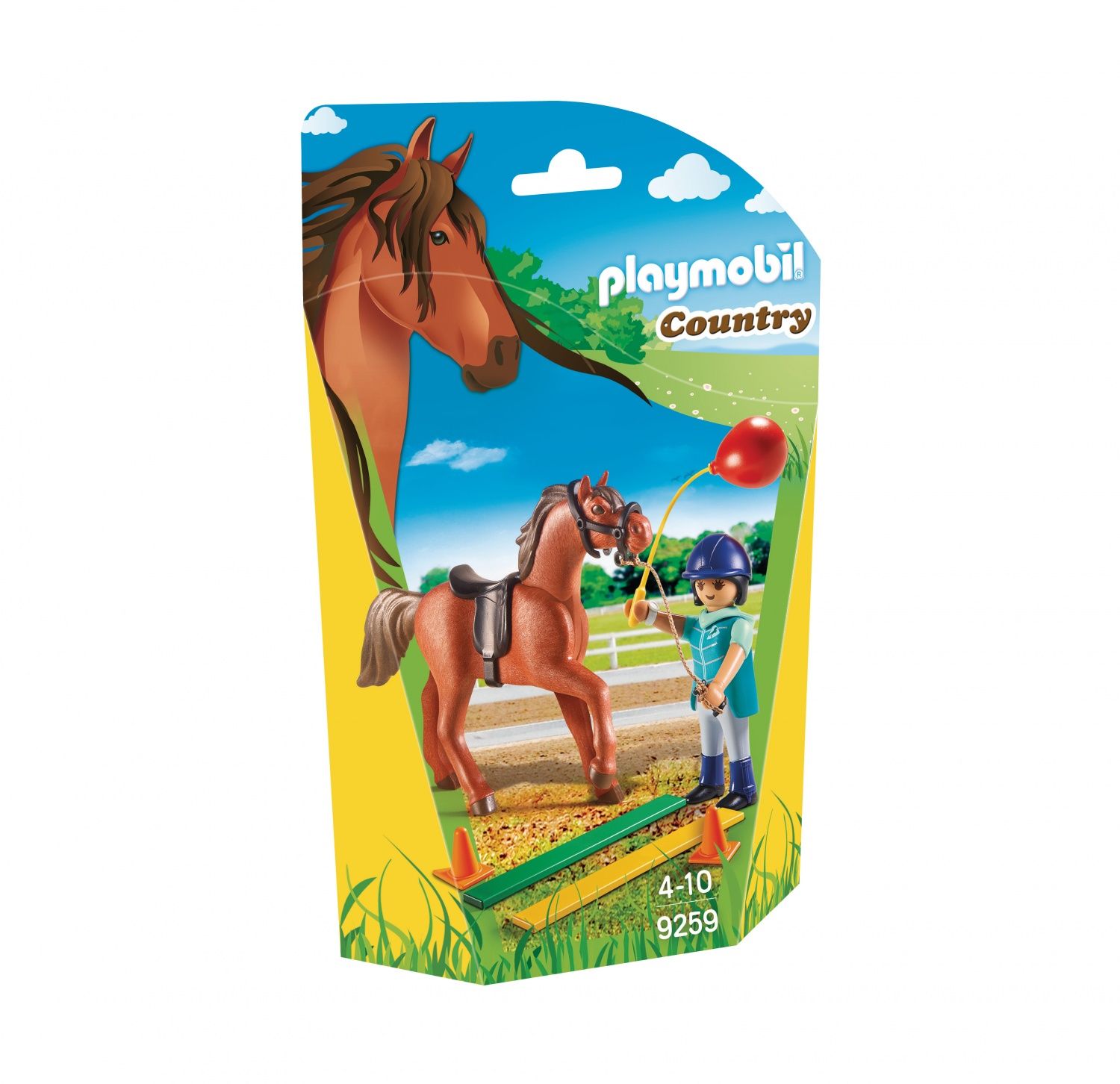 Playmobil 9259 Ecuyère Avec Cheval