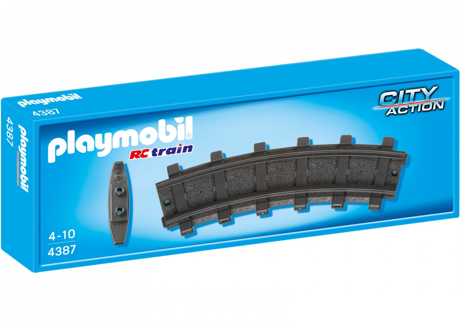 Playmobil 4387 2 Rails Courbes Pour Trains 4010 Et 4011