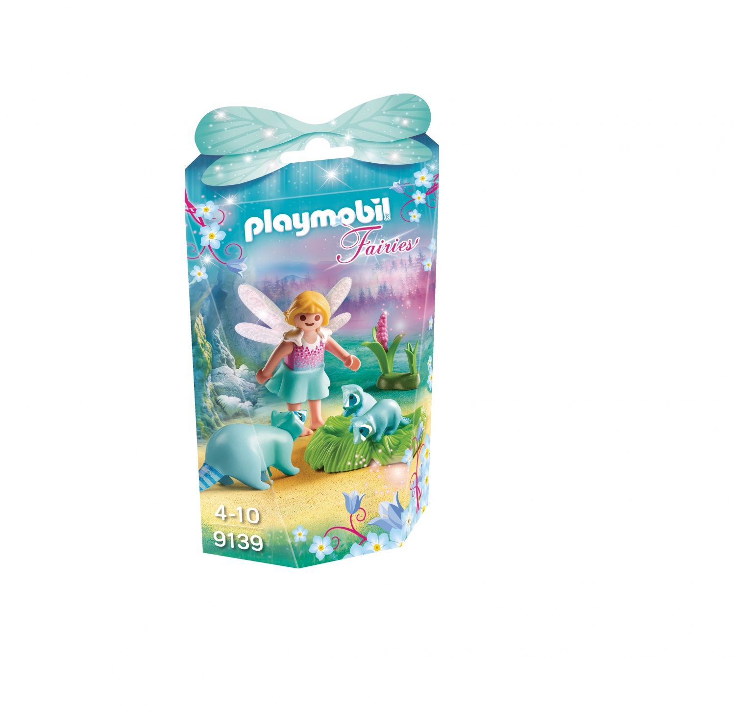 Playmobil 9139 Fée Avec Ratons Laveurs