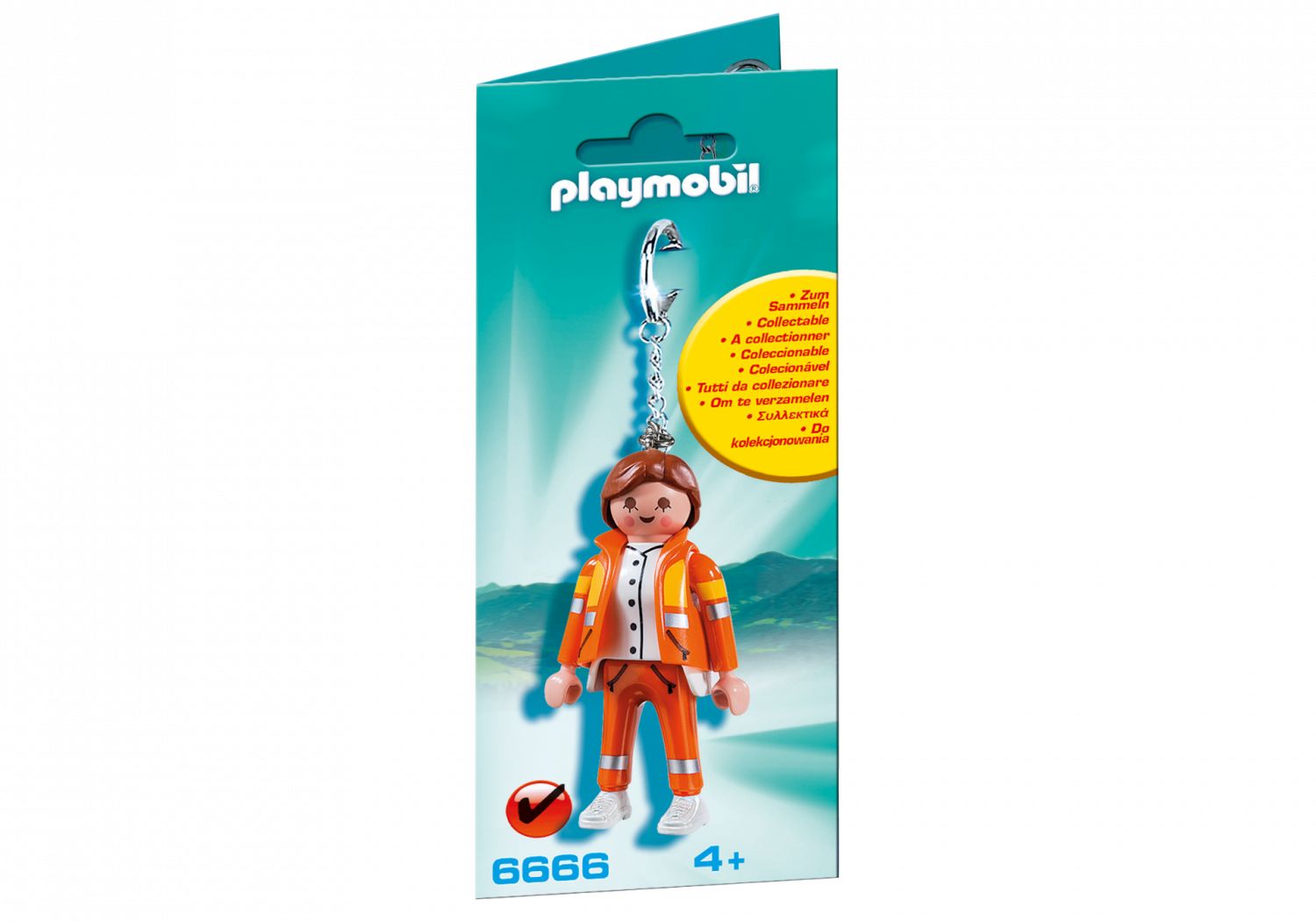 Playmobil 6666 Porte Clés Policier