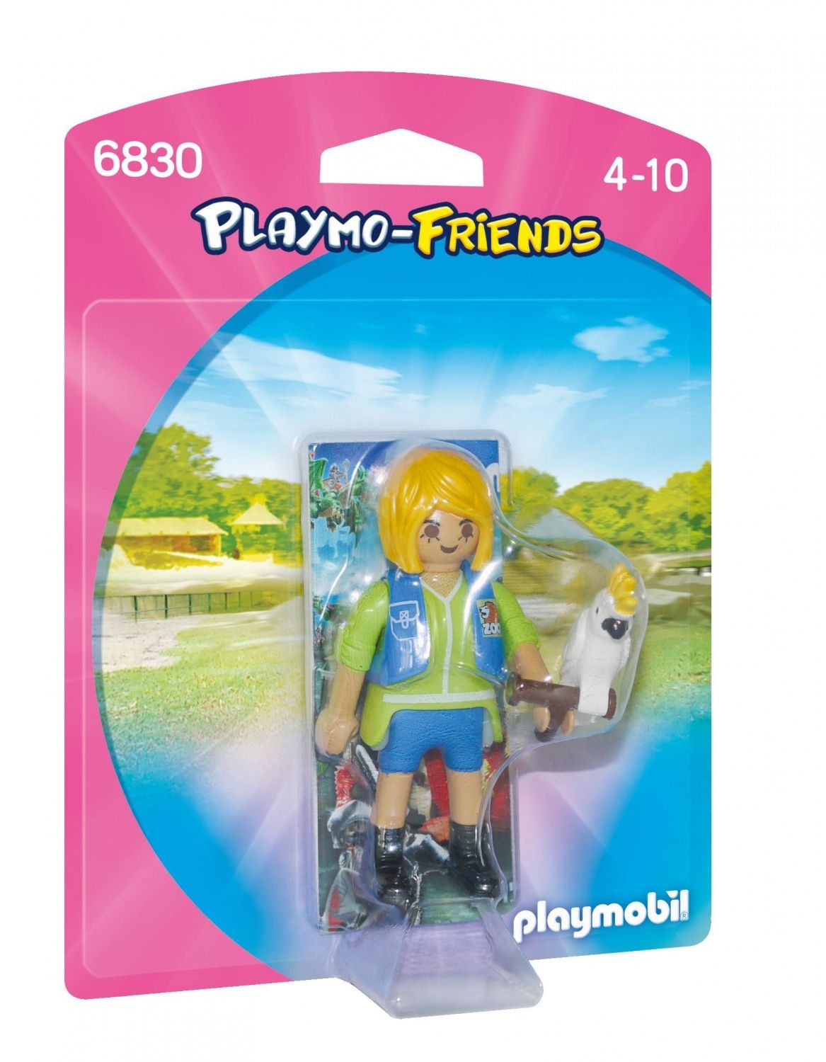 Playmobil 6830 Entraineuse Avec Cacatoès
