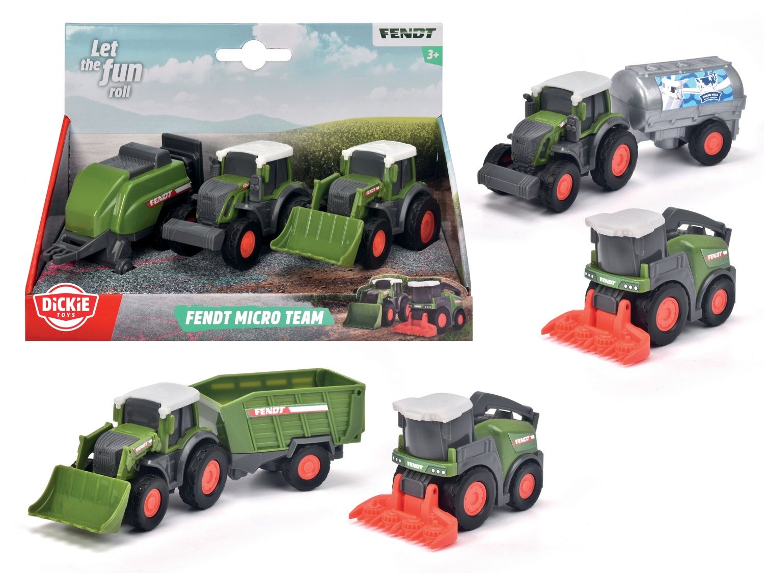 Gamme Dickie Dickie Tracteur Micro Fendt 9cm