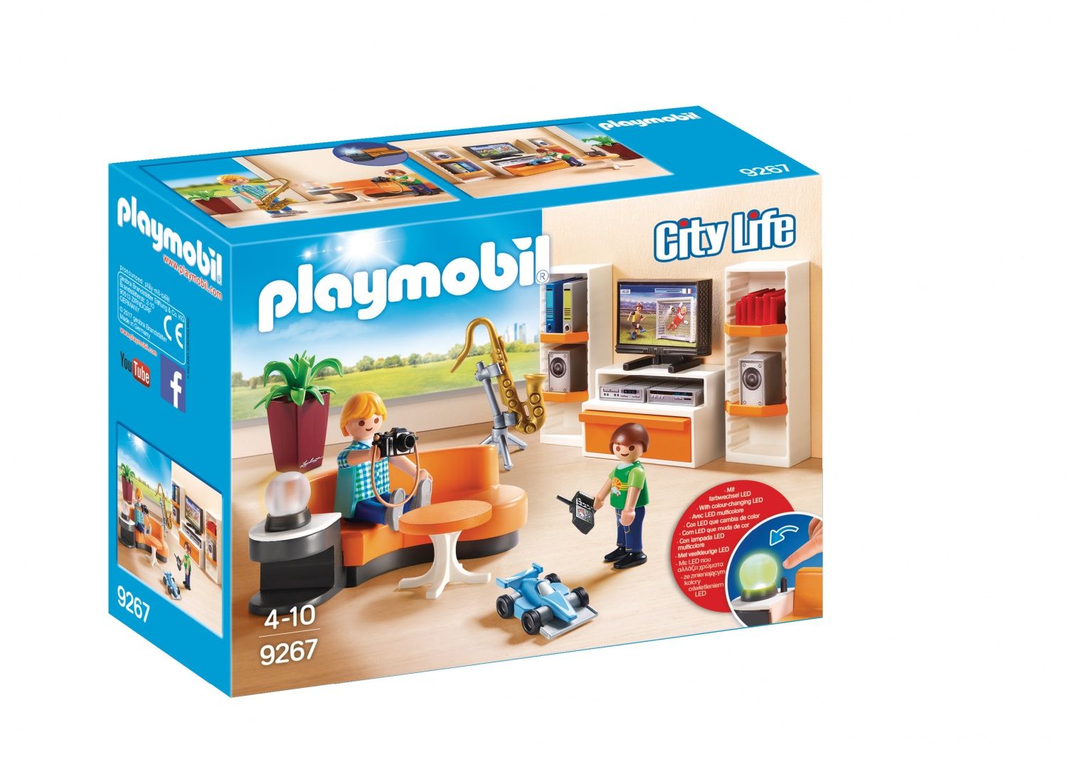 Playmobil 9267 Salon Équipé