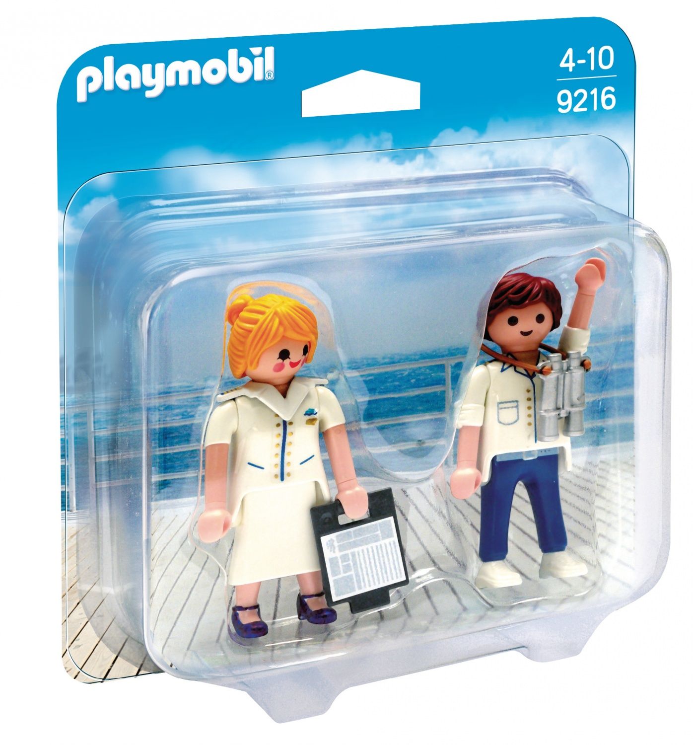 Duo Hôte Et Hôtesse De Croisière Playmobil La Boite