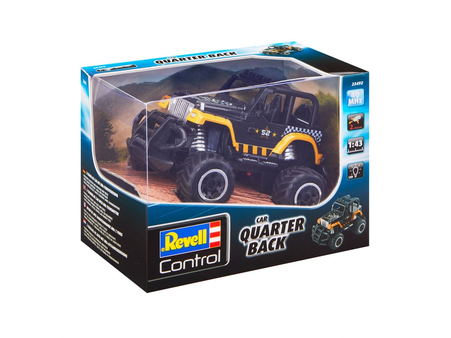Revell Control Rc Car Jeep Wrangler Quarter Back - vue 2