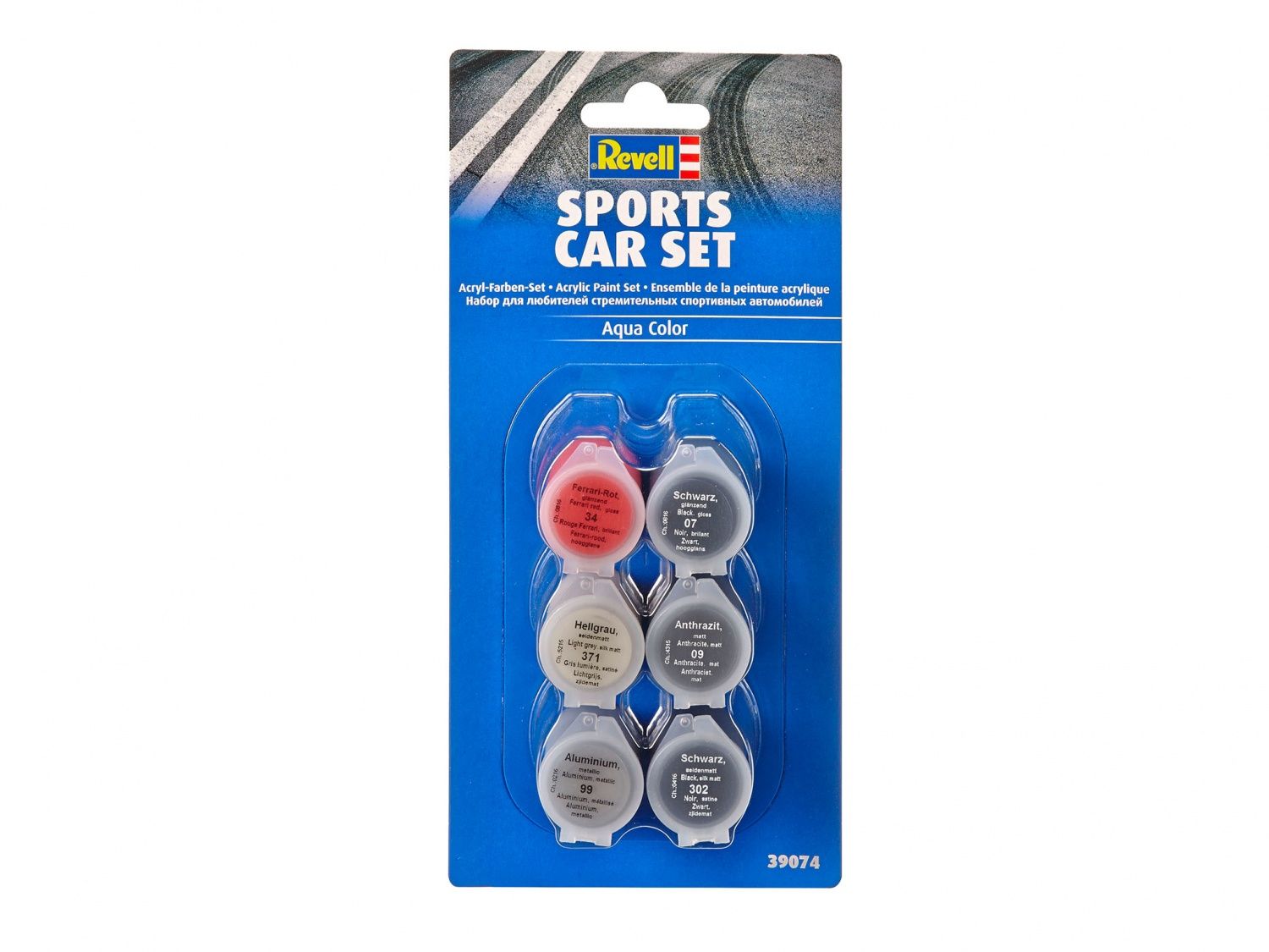 Accessoires Maquettes Set Peintures Sport Auto Revell