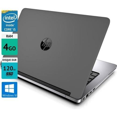 HP PC Portable HP Probook 640 G1 14&Quot; 4Go SSD 120Go Windows 10 Gris