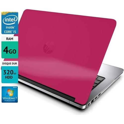 Hp Pc Portable Hp Probook 640 G1 14&Quot; 4Go Hdd 320Go Windows 7 Rose Bonbon
