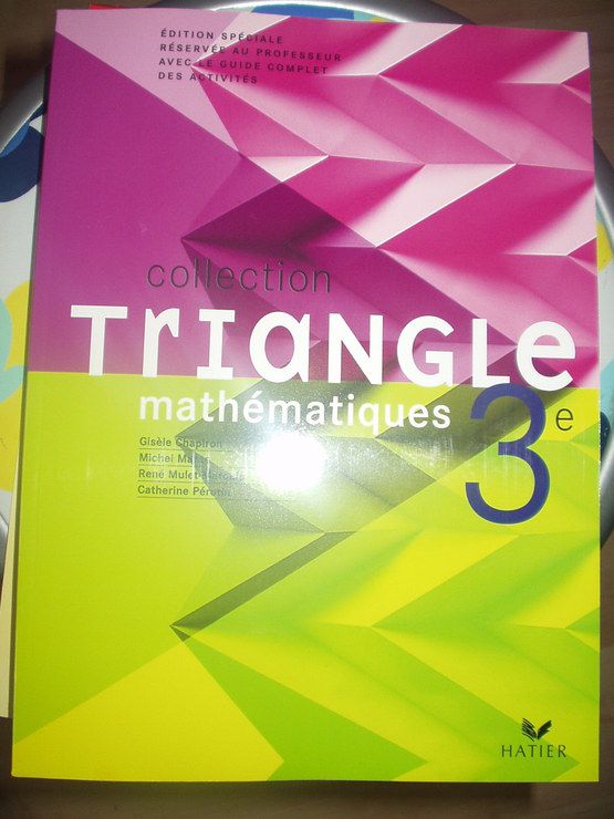 Triangle   - Mathématiques 3 eme