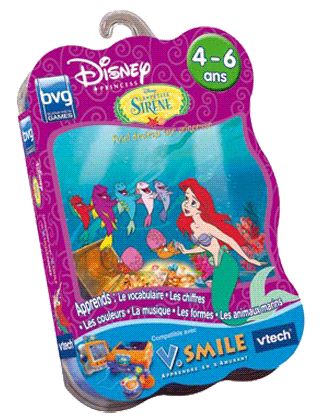 La Petite Sirène: Ariel Devient Une Princesse Jeu Pour V.Smile Vtech Vsmile
