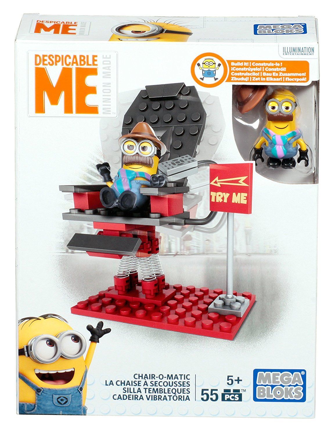 Megabloks Les Minions La Chaise À Secousses