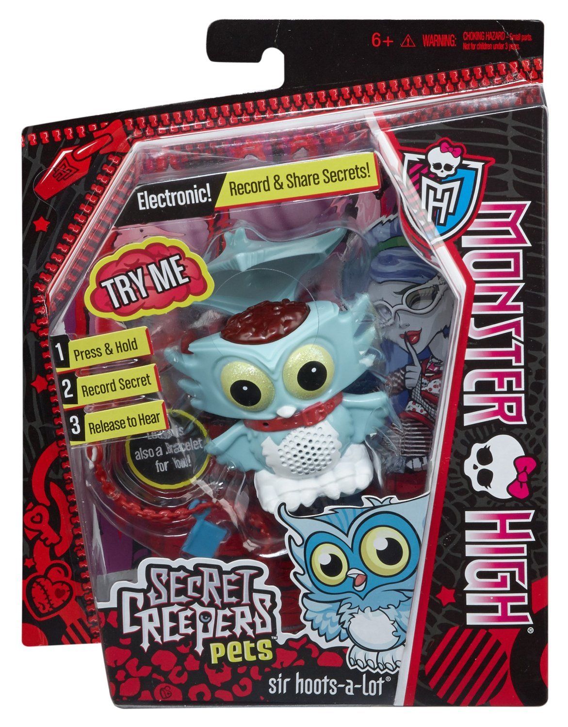 Monster High Secret Creepers Animal - Sir Hoots-A-Lot