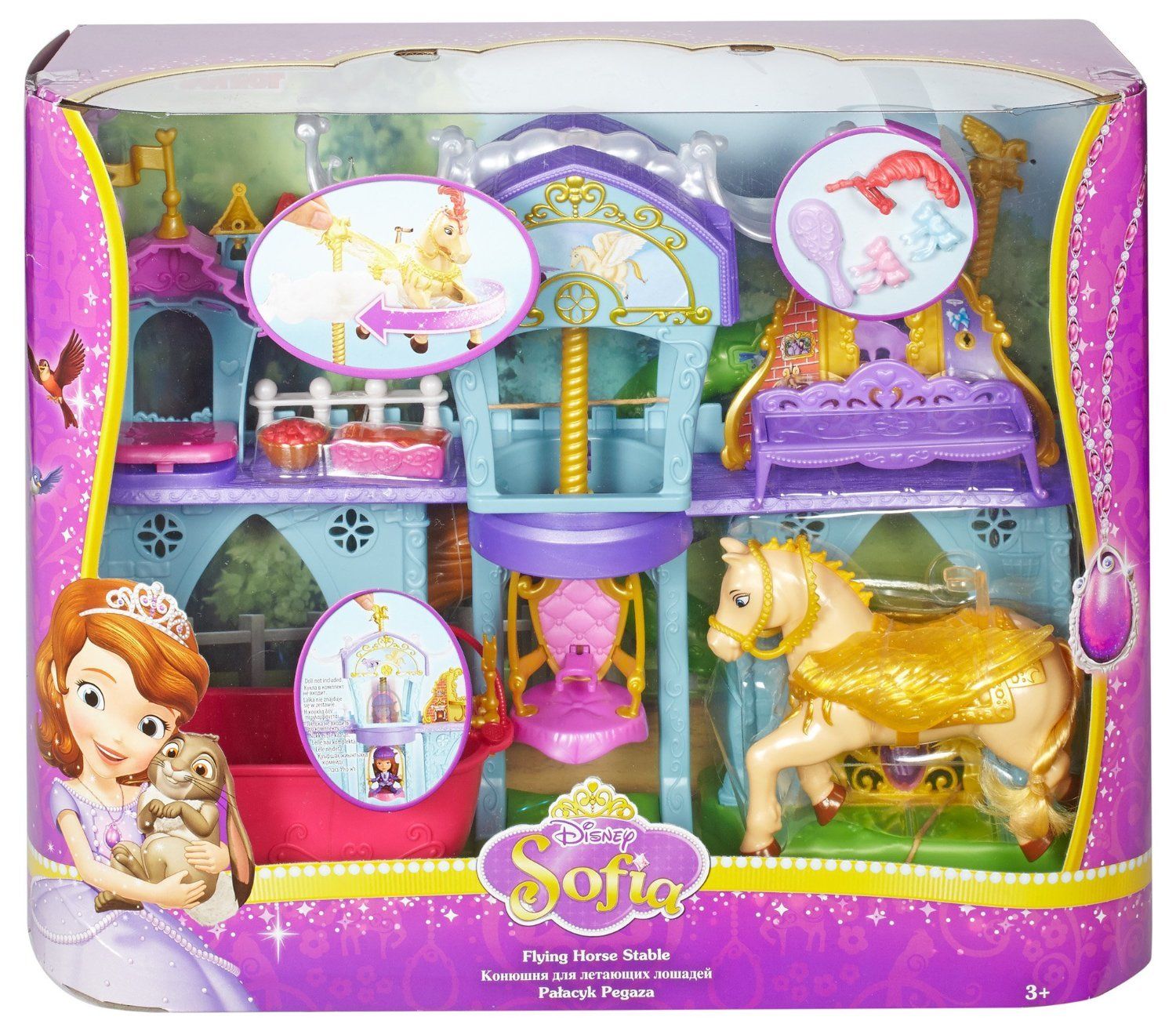 Mattel Princesse Sofia Coffret Cheval Volant